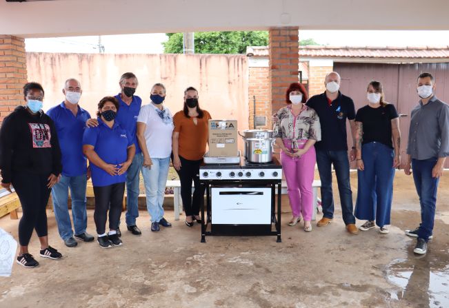 Residência Terapêutica recebe nova doação do Rotary Club Cerquilho 