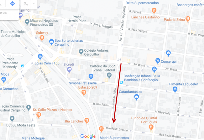 Rua 9 de Julho passa a funcionar em sentido único em Cerquilho