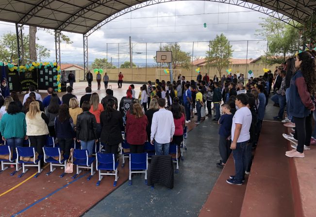 Escola Marina abre as atividades em comemoração a Semana da Independência em Cerquilho