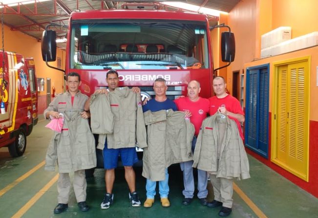 Funcionários do Consórcio Intermunicipal de Bombeiros recebem novo fardamento 