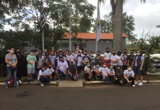 Estudantes cerquilhenses participaram do Programa Rodovia Mirim da Polícia Militar Rodoviária