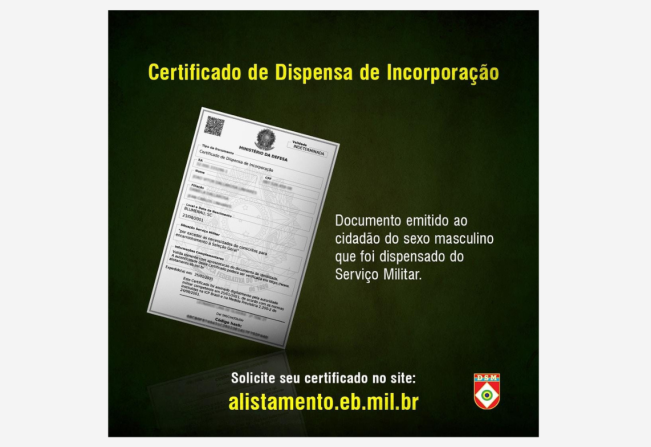 Atenção! COMUNICADO ao cidadão alistado dentro do prazo legal