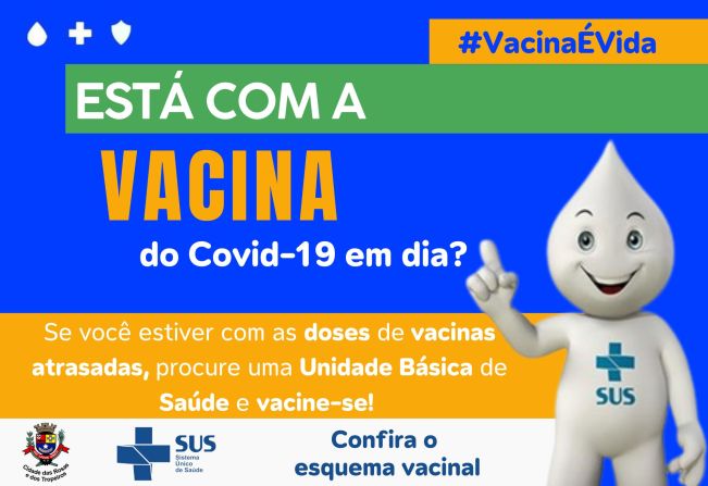 Prefeitura de Cerquilho, por meio da Secretaria de Saúde – Vigilância Epidemiológica, informa sobre a Vacina contra a Covid-19.