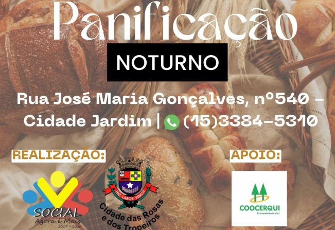 Inscrições abertas para curso de Panificação