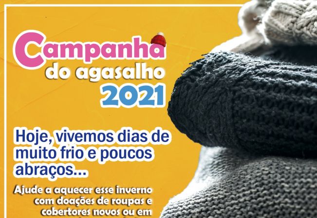 Fundo Social de Solidariedade de Cerquilho divulga Campanha do Agasalho de 2021