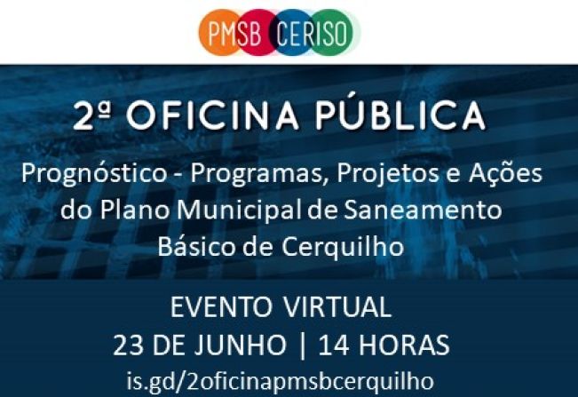 2ª Oficina discute Revisão do Plano Municipal de Saneamento Básico de Cerquilho