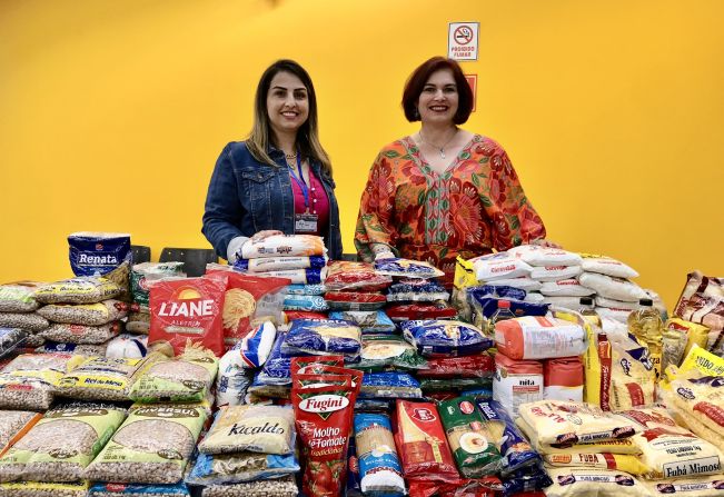 18º Endance arrecada 1 tonelada de alimentos e 160 litros de leite