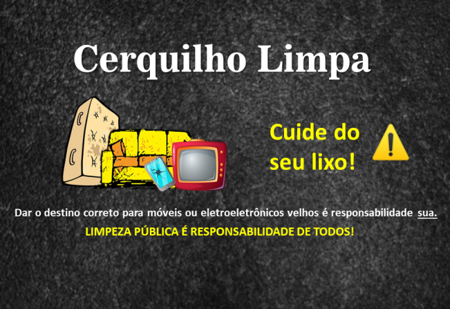 Campanha Cerquilho limpa