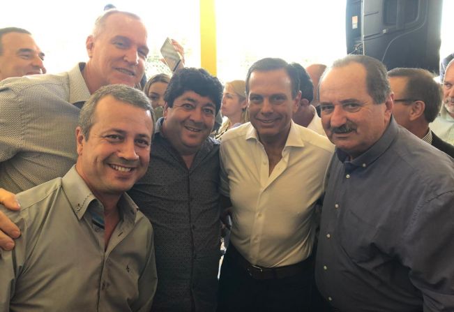 Prefeito Aldo participa de evento com o Governador Doria