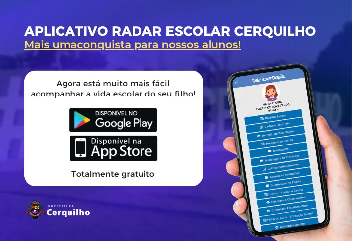 Cerquilho passa a contar com o Radar Escolar