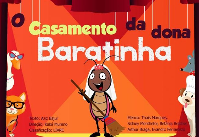 O casamento da Dona baratinha