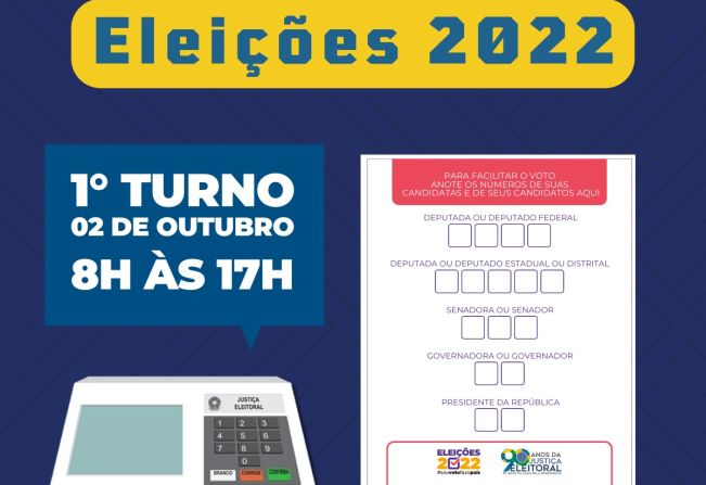 Cartório Eleitoral informa sobre as Eleições 2022 em Cerquilho