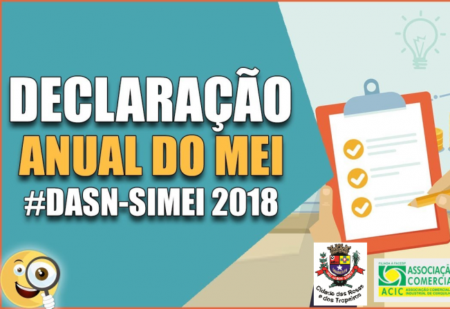 Está aberto o período para Declaração de Renda Bruta para quem trabalhou como MEI no ano de 2018