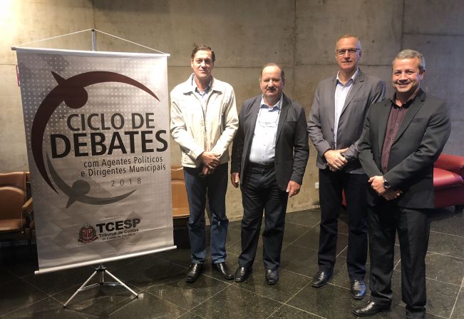 Prefeito Aldo participa do 22º Ciclo de Debates do Tribunal de Contas do Estado de São Paulo