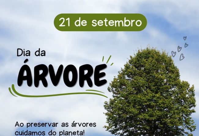 Secretaria do Meio Ambiente divulga programação do dia da Árvore