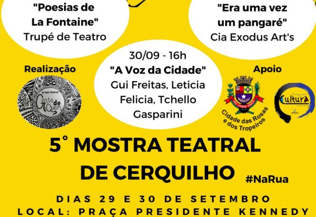 5ª Mostra Teatral de Cerquilho