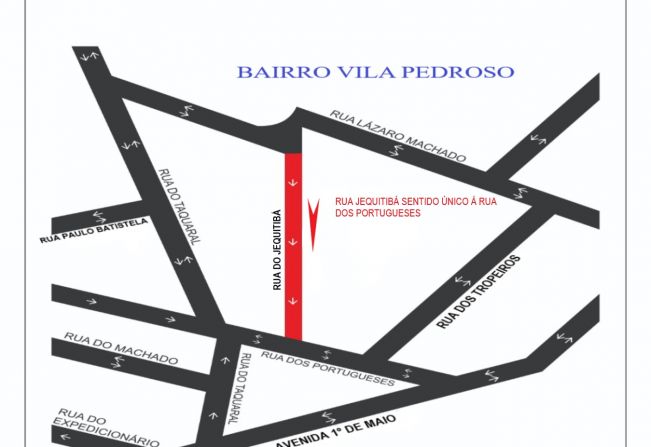 Prefeitura de Cerquilho informa sobre mudança de trânsito no Bairro Vila Pedroso