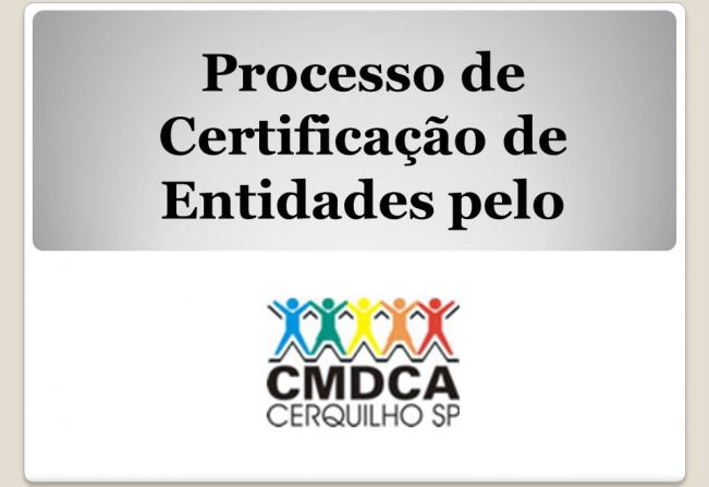 Conselho da Criança e do Adolescente informa sobre inscrição e registro de entidades