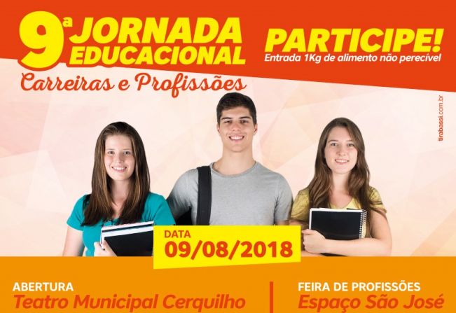 Prefeitura de Cerquilho, PPE Fios Esmaltados e Grupo Cipatex apresentam 9ª Jornada Educacional “Carreiras e Profissões”