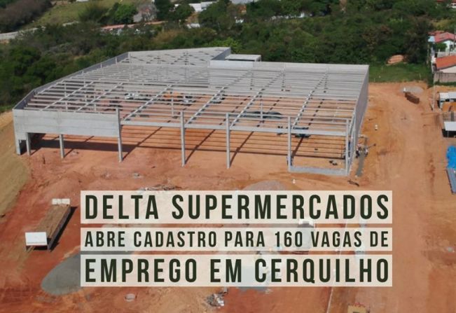 Supermercado oferece 160 vagas de emprego em Cerquilho