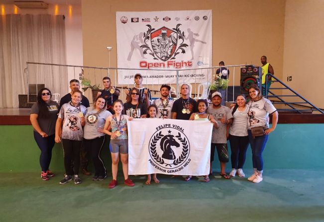 Atletas cerquilhenses de Jiu-Jitsu conquistam 10 medalhas no 7° Open Fight