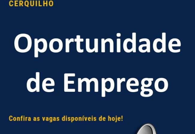 Oportunidades de emprego em Cerquilho