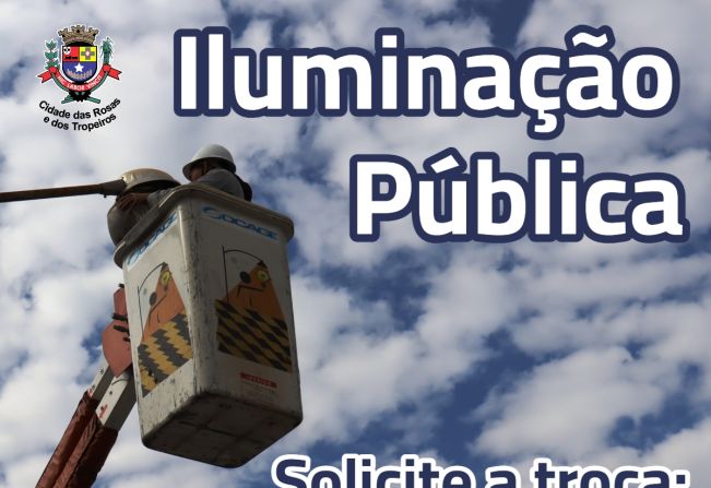 Prefeitura informa contatos para solicitar troca da iluminação pública em Cerquilho