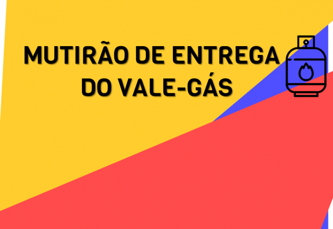 Prefeitura informa mutirão de entrega do vale-gás