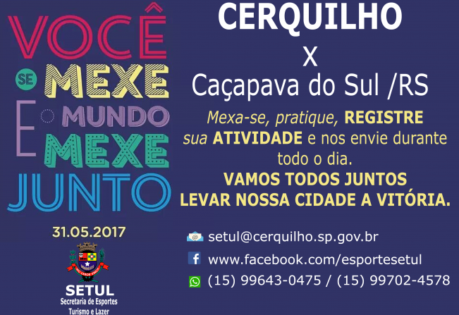 Dia do Desafio em Cerquilho