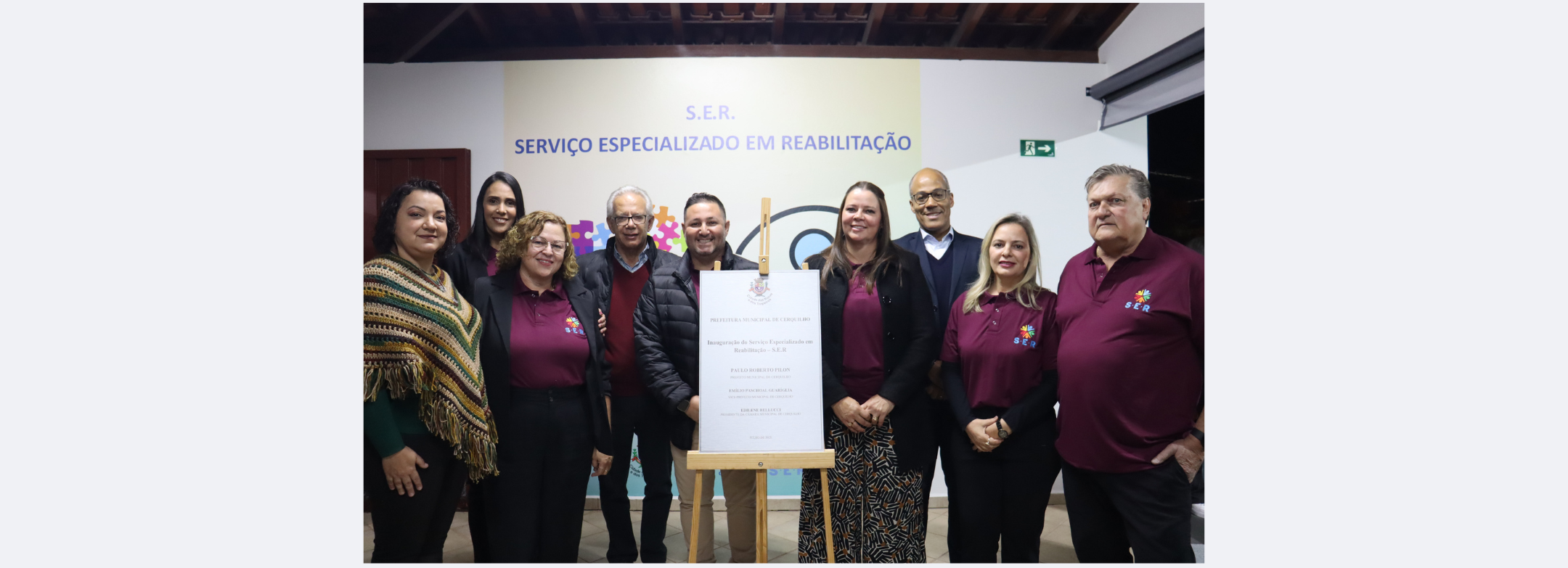 Cerquilho inaugura o Projeto SER – um espaço de cuidado, inclusão e esperança para nossas crianças. 