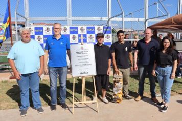 Prefeito inaugura Pista de Skate Modular no Residencial Di Napoli