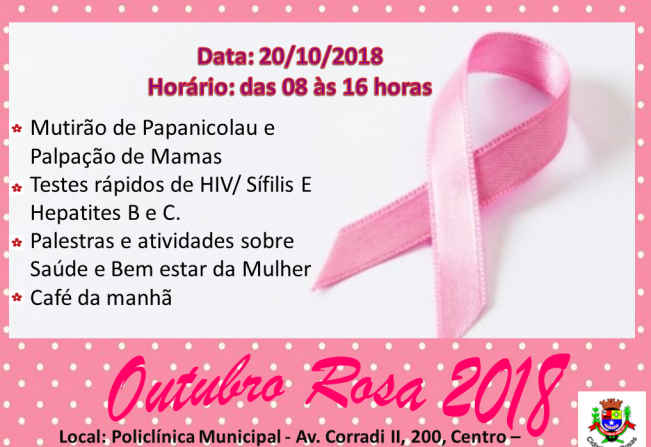 Prefeitura de Cerquilho realiza evento especial do Outubro Rosa